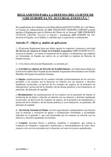 QBE Reglamento SAC Mayo 2022